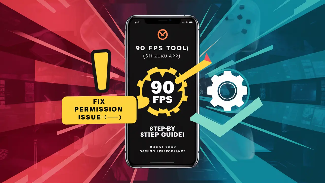 Fix Permission Issue 90 FPS Tool (Shizuku App)